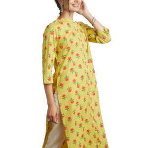 Women's Cotton Regular Fit Kurta