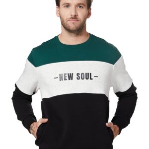 Symbol Men Cotton Rich Light Weight Crew Neck Sweatshirt